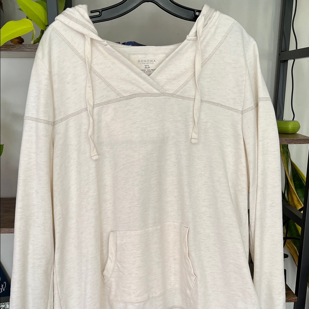 Sonoma Cream Pullover Hoodie
